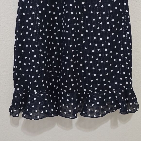 Sandro Pearl Crystal Polka Dot Mini Dress Size small (missing) - Picture 4 of 13